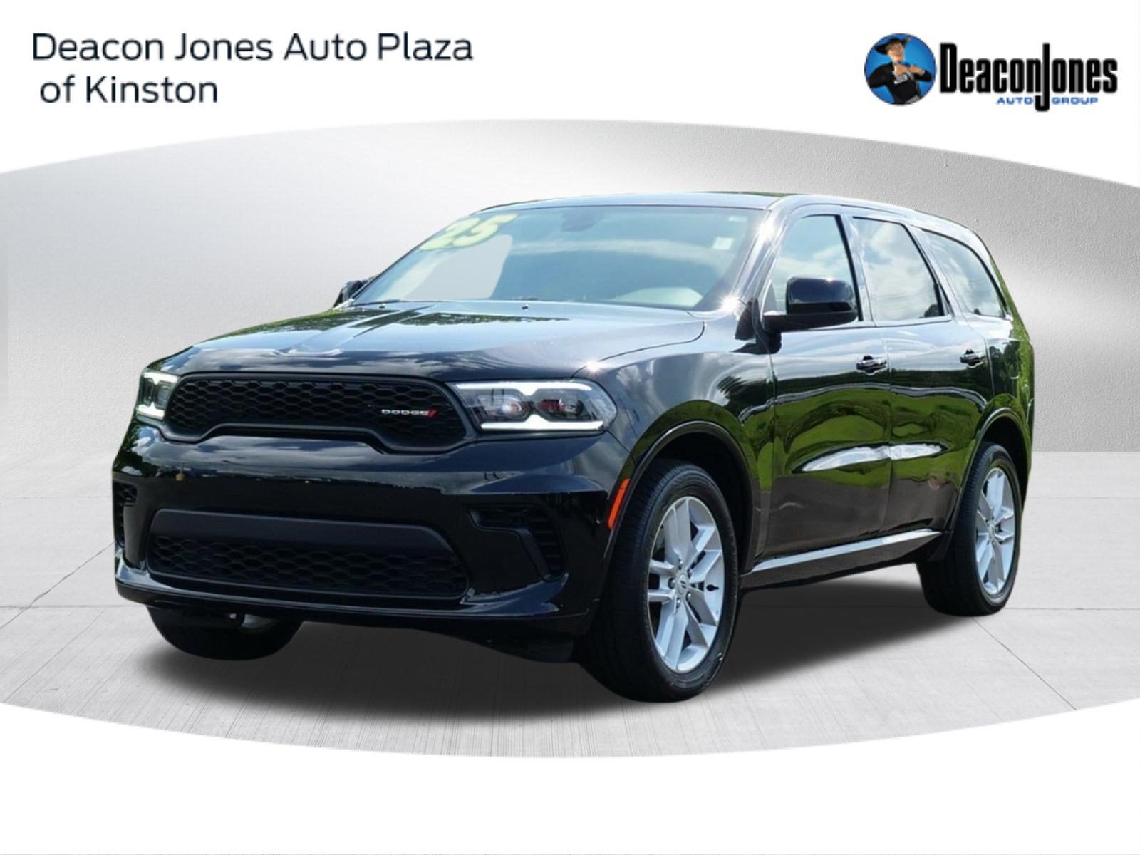2025 Dodge Durango GT in Black — front three-quarter view