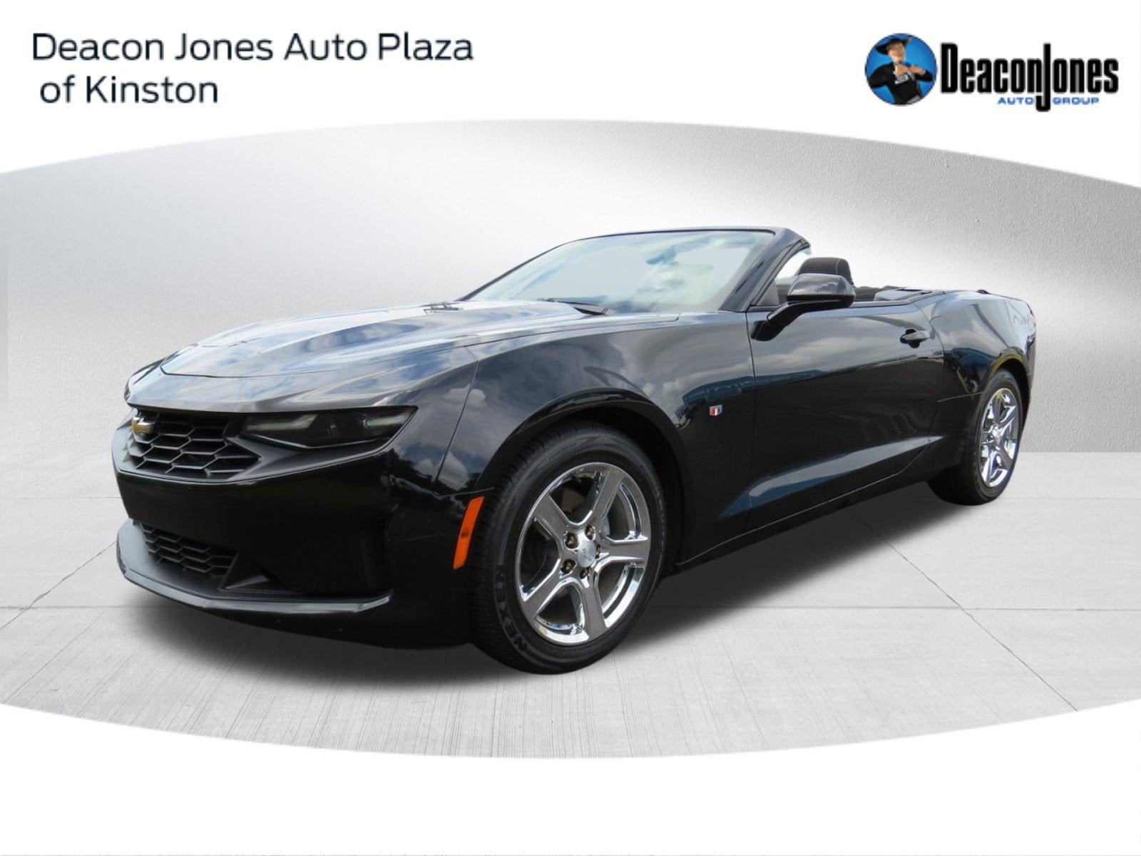 2023 Chevrolet Camaro 1LT in Black — front three-quarter view