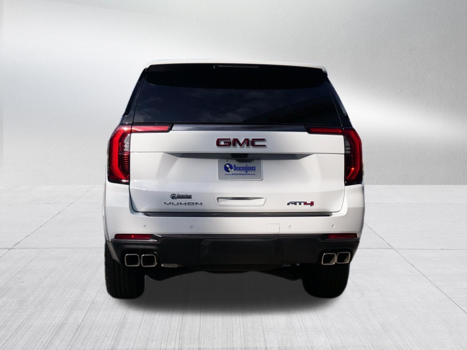 2026 GMC Yukon — rear three-quarter view
