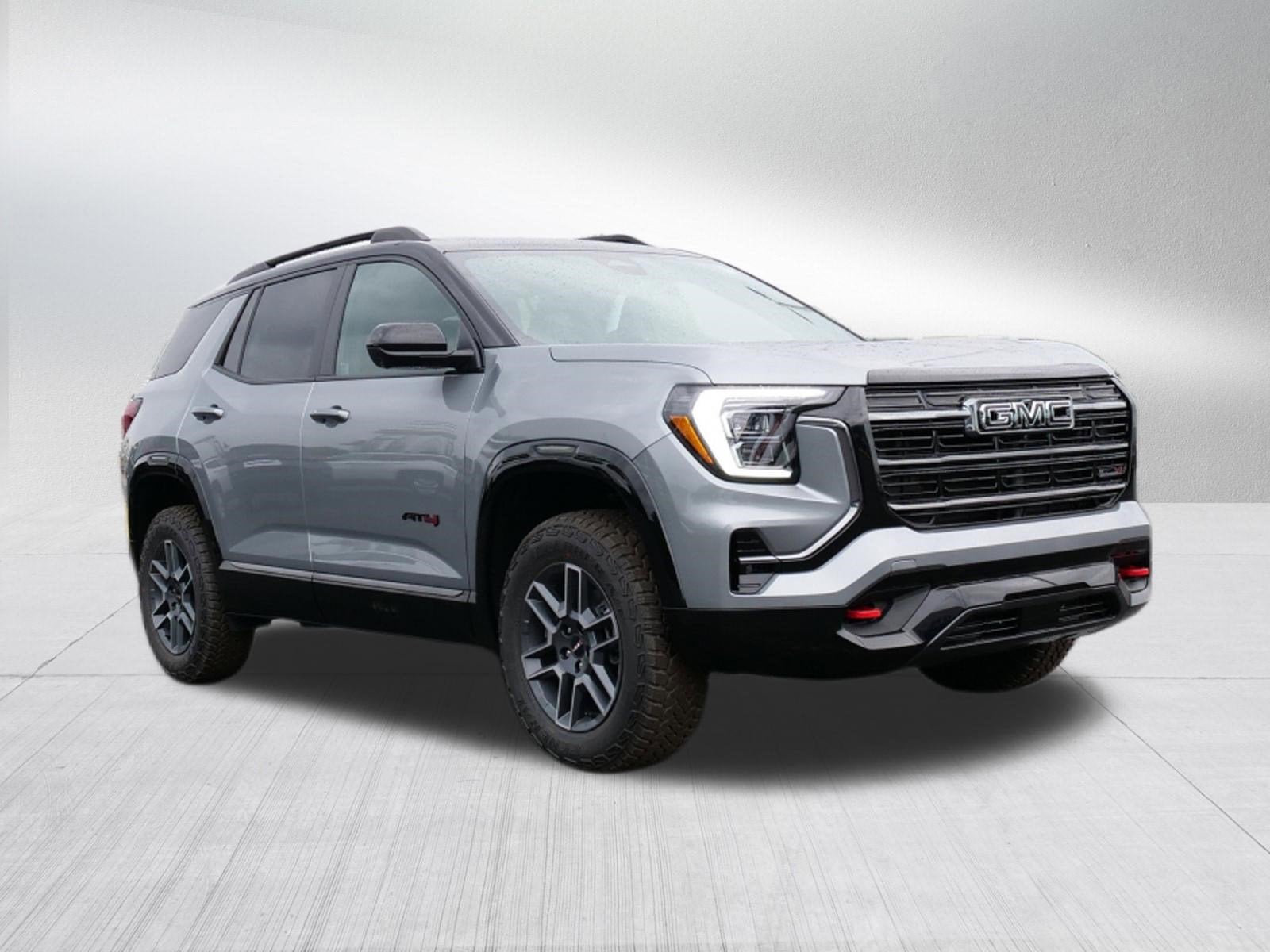 2026 GMC Terrain AT4 in Sterling Metallic — front three-quarter view