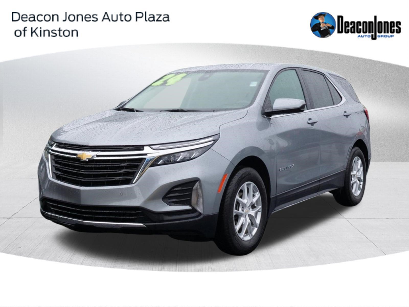 2024 Chevrolet Equinox LT in Sterling Gray Metallic — front three-quarter view